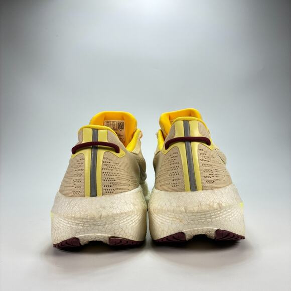 Saucony Triumph 21 Beige Yellow Running Shoes S10881-30 Women's Sz 11.5 Men's 10 - Picture 5 of 11